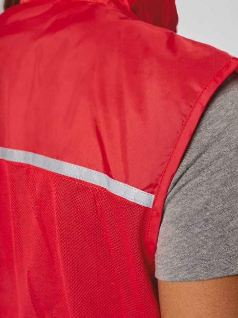 Vestes à personnaliser PROACT Runner - gilet d'entraînement dos filet unisexe 