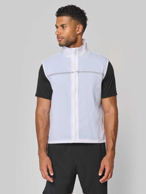 Vestes à personnaliser PROACT Runner - gilet d'entraînement dos filet unisexe 