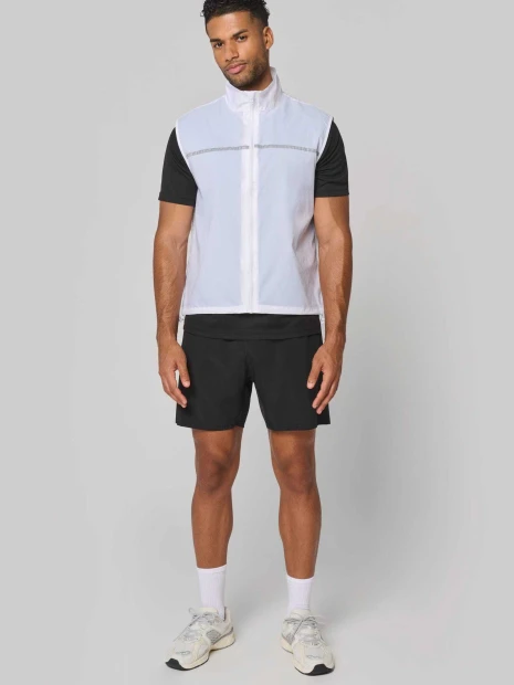 Vestes à personnaliser PROACT Runner - gilet d'entraînement dos filet unisexe 