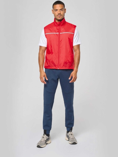 Vestes à personnaliser PROACT Runner - gilet d'entraînement dos filet unisexe 