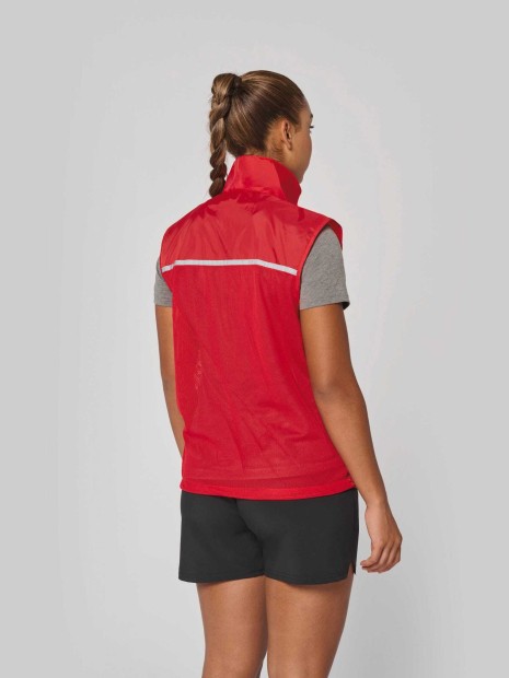 Vestes à personnaliser PROACT Runner - gilet d'entraînement dos filet unisexe 