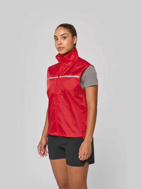 Vestes à personnaliser PROACT Runner - gilet d'entraînement dos filet unisexe 