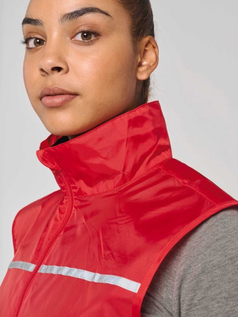 Vestes à personnaliser PROACT Runner - gilet d'entraînement dos filet unisexe 