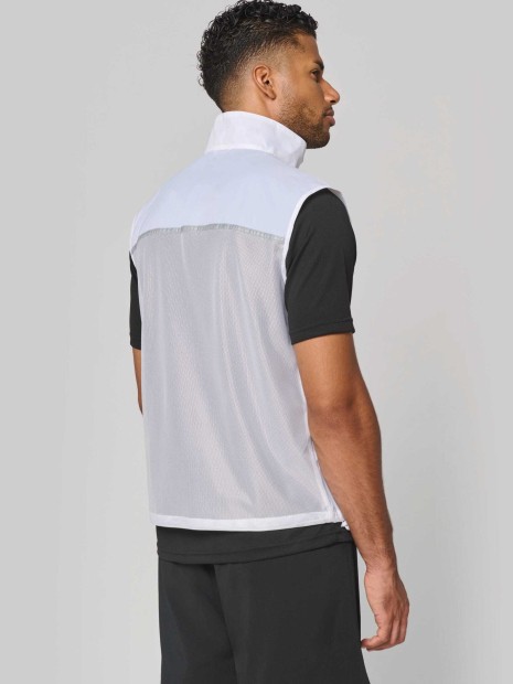Vestes à personnaliser PROACT Runner - gilet d'entraînement dos filet unisexe 