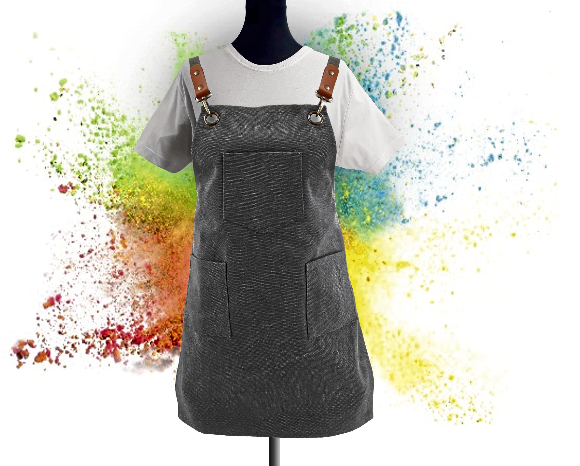 Schorten EXNER Kids Apron Canvas voor bedrukking &amp; borduring