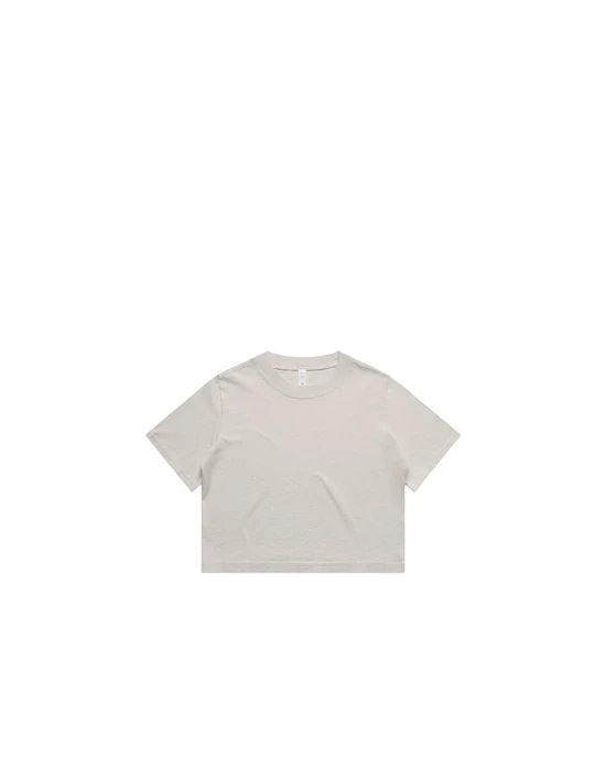 T-Shirts personnalisable As Colour Wo's Heavy Faded Crop Tee