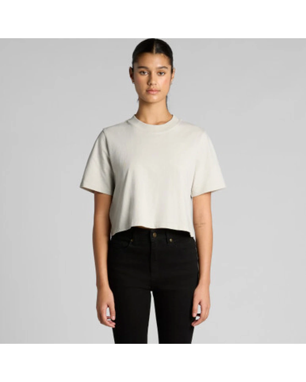T-Shirts personnalisable AS COLOUR Wo's Heavy Faded Crop Tee
