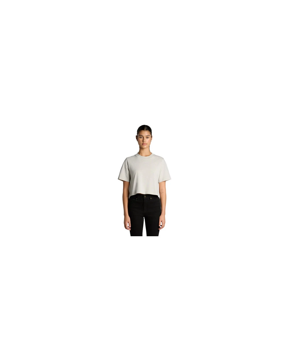 T-Shirts personnalisable AS COLOUR Wo's Heavy Faded Crop Tee