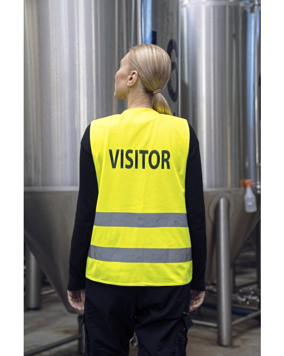 Gilets de sécurité personnalisable KORNTEX Safety Vest Passau - Visitor
