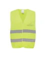 4DO Sicherheitsweste aus GRS recyceltem PET Warnwesten personalisierbar