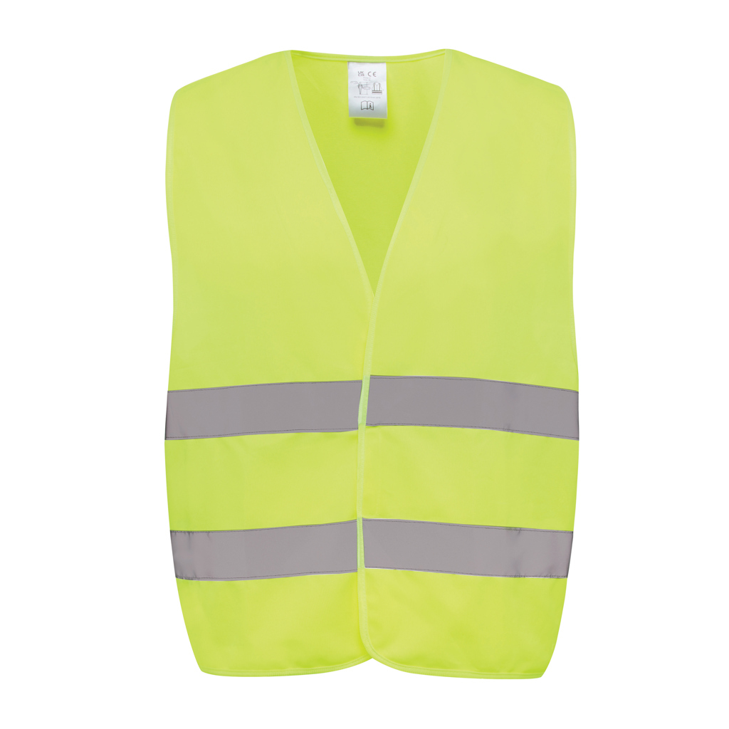 Gilets de sécurité personnalisable 4DO Gilet haute visibilité de signalisation en rPET GRS