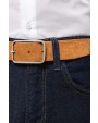 Accessoires personnalisable KARIBAN Ceinture cuir  velours homme