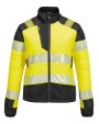 Jassen PORTWEST Women’s PW3 Hi-vis hybrid baffle jacket (T171) voor bedrukking &amp; borduring