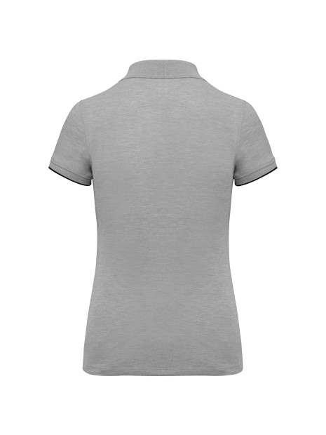 WK. DESIGNED TO WORK Polo Day To Day contrasté manches courtes femme /api/colors/6b08b627-54c2-459b-85a2-773df3e7b90d personnalisable