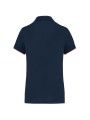 WK. DESIGNED TO WORK Polo Day To Day contrasté manches courtes femme /api/colors/4aa10cb8-ec49-4df5-89ba-a5619ab34e1d personnalisable