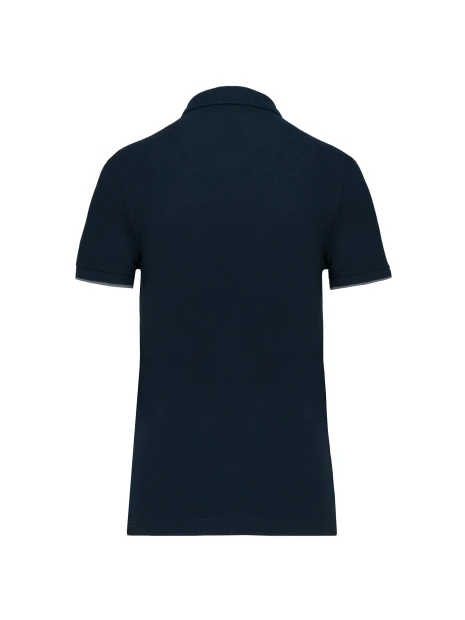 WK. DESIGNED TO WORK Polo Day To Day contrasté manches courtes femme /api/colors/a9afae7b-228f-455f-8532-82abab428f1e personnalisable
