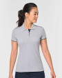 Polos personnalisable Wk. Designed To Work Polo Day To Day contrasté manches courtes femme