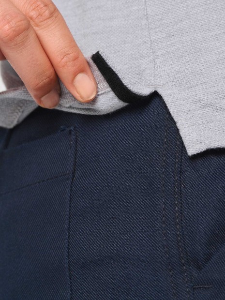 Polos à personnaliser WK. DESIGNED TO WORK Polo Day To Day contrasté manches courtes femme 