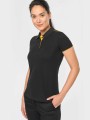 Polos à personnaliser WK. DESIGNED TO WORK Polo Day To Day contrasté manches courtes femme 