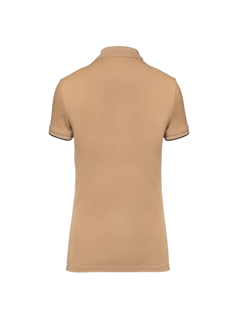 WK. DESIGNED TO WORK Polo Day To Day contrasté manches courtes femme /api/colors/fc1692f5-8c71-472a-8288-0cddacb1ba56 personnalisable