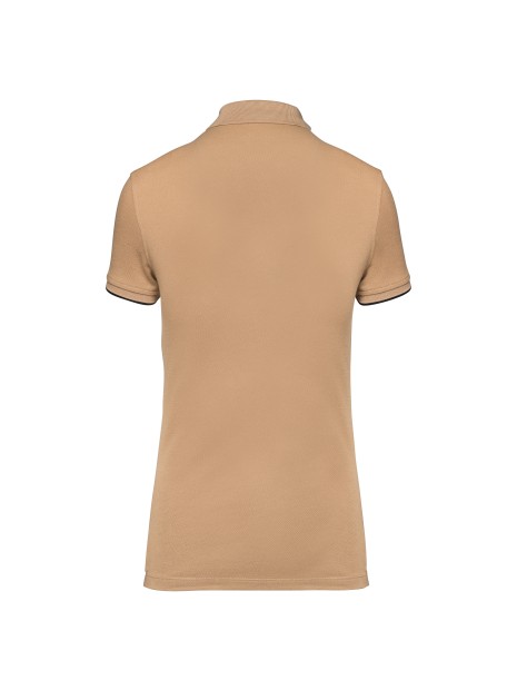 WK. DESIGNED TO WORK Polo Day To Day contrasté manches courtes femme /api/colors/fc1692f5-8c71-472a-8288-0cddacb1ba56 personnalisable