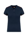 WK. DESIGNED TO WORK Polo Day To Day contrasté manches courtes femme /api/colors/4aa10cb8-ec49-4df5-89ba-a5619ab34e1d personnalisable