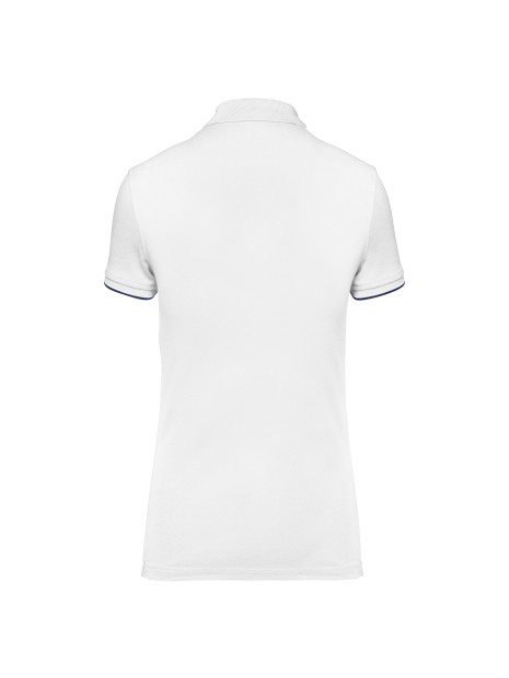 WK. DESIGNED TO WORK Polo Day To Day contrasté manches courtes femme /api/colors/0a5bce3c-f7ce-4afd-8f62-82c8c24eb7e9 personnalisable