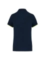 WK. DESIGNED TO WORK Polo Day To Day contrasté manches courtes femme /api/colors/d66395df-2ca0-431e-8797-a9b81fc48a88 personnalisable