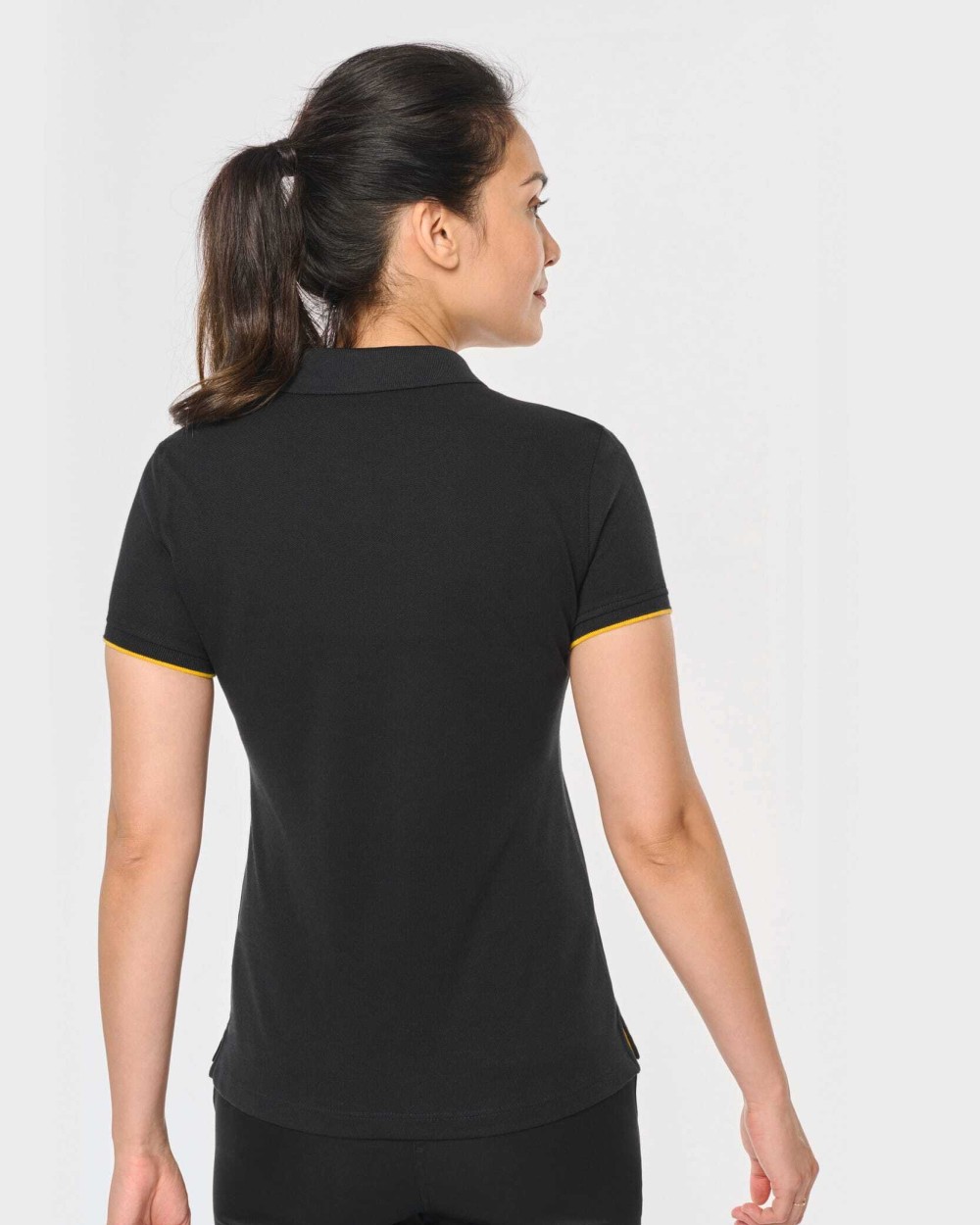 Polos personnalisable WK. DESIGNED TO WORK Polo Day To Day contrasté manches courtes femme