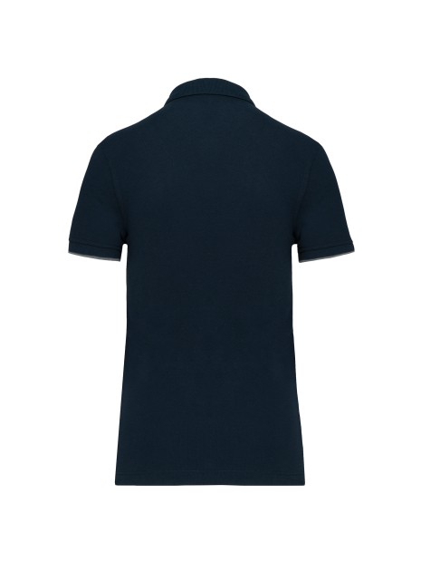 WK. DESIGNED TO WORK Polo Day To Day contrasté manches courtes femme /api/colors/a9afae7b-228f-455f-8532-82abab428f1e personnalisable
