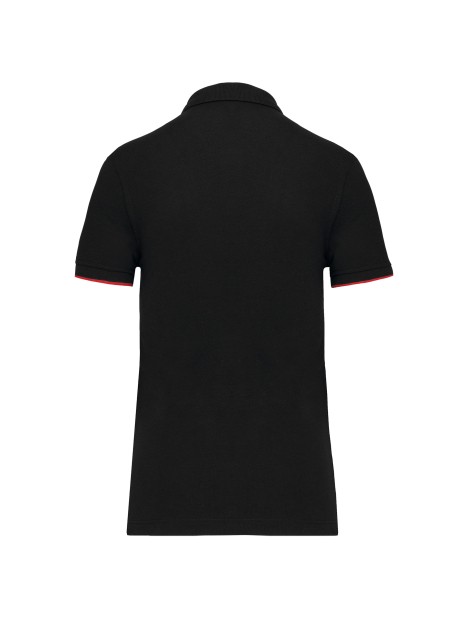 WK. DESIGNED TO WORK Polo Day To Day contrasté manches courtes femme /api/colors/408d50a3-bca9-4bb6-a04b-5019e7abc8dd personnalisable