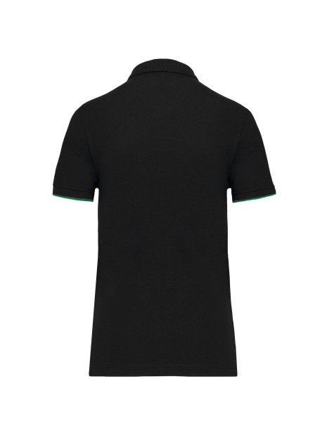 WK. DESIGNED TO WORK Polo Day To Day contrasté manches courtes femme /api/colors/8c4dab8e-c41b-443b-b34e-f5aa6bab4c1f personnalisable