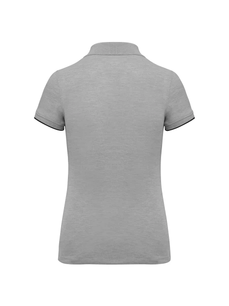 WK. DESIGNED TO WORK Polo Day To Day contrasté manches courtes femme /api/colors/6b08b627-54c2-459b-85a2-773df3e7b90d personnalisable