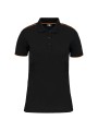 WK. DESIGNED TO WORK Polo Day To Day contrasté manches courtes femme /api/colors/f6473df6-5ff7-425a-9b26-f0846ae4f1b4 personnalisable