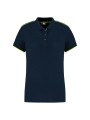 WK. DESIGNED TO WORK Polo Day To Day contrasté manches courtes femme /api/colors/d66395df-2ca0-431e-8797-a9b81fc48a88 personnalisable