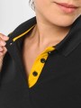 Polos à personnaliser WK. DESIGNED TO WORK Polo Day To Day contrasté manches courtes femme 