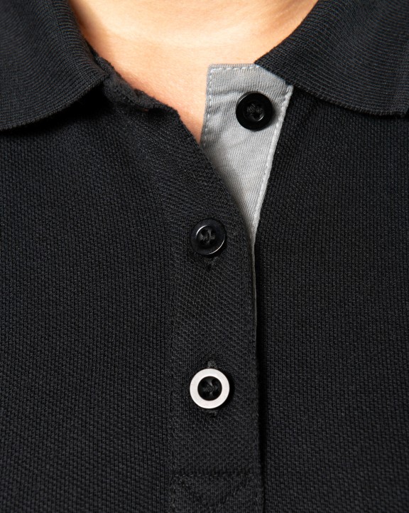 Polos personnalisable WK. DESIGNED TO WORK Polo Day To Day contrasté manches courtes femme