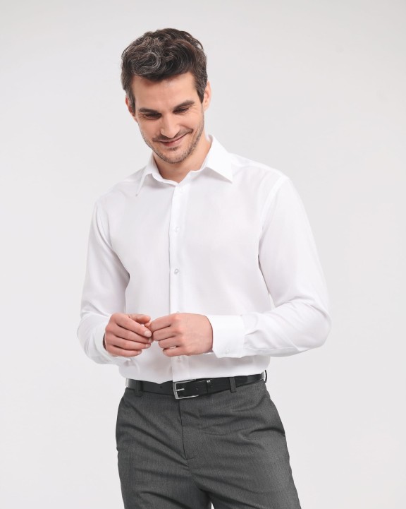 Chemises personnalisable RUSSELL Chemise homme manches longues Non Iron - moderne