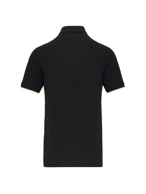 WK. DESIGNED TO WORK Polo Day To Day contrasté manches courtes homme /api/colors/f6473df6-5ff7-425a-9b26-f0846ae4f1b4 personnalisable