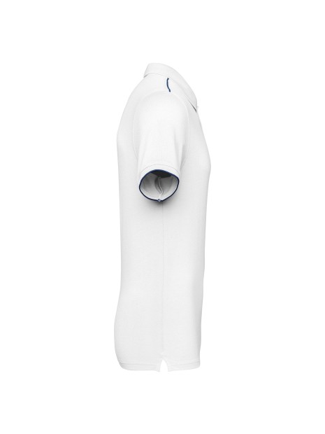 WK. DESIGNED TO WORK Polo Day To Day contrasté manches courtes homme /api/colors/0a5bce3c-f7ce-4afd-8f62-82c8c24eb7e9 personnalisable