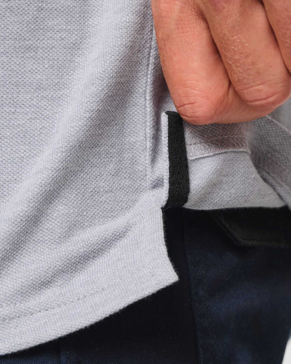 WK. DESIGNED TO WORK Polo Day To Day mit kontrastfarbenen, kurzen Ärmeln Poloshirts personalisierbar