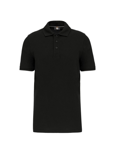 WK. DESIGNED TO WORK Polo Day To Day contrasté manches courtes homme /api/colors/bf171ae2-0751-4b73-8324-ce7081841e34 personnalisable