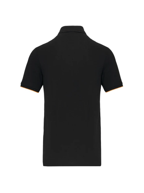 WK. DESIGNED TO WORK Polo Day To Day contrasté manches courtes homme /api/colors/f6473df6-5ff7-425a-9b26-f0846ae4f1b4 personnalisable