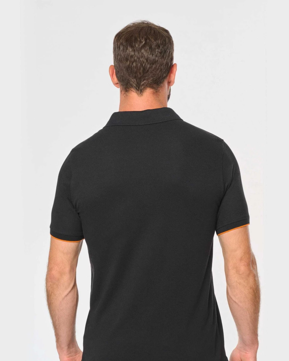 Polos personnalisable WK. DESIGNED TO WORK Polo Day To Day contrasté manches courtes homme