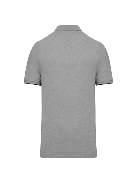 WK. DESIGNED TO WORK Polo Day To Day contrasté manches courtes homme /api/colors/6b08b627-54c2-459b-85a2-773df3e7b90d personnalisable