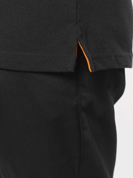 Polos à personnaliser WK. DESIGNED TO WORK Polo Day To Day contrasté manches courtes homme 