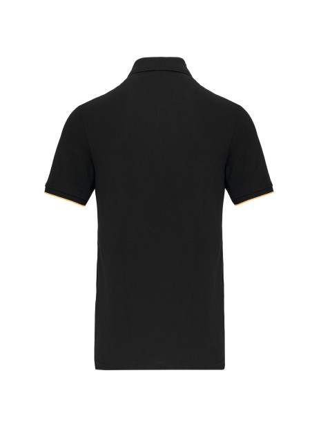 WK. DESIGNED TO WORK Polo Day To Day contrasté manches courtes homme /api/colors/e00f7052-bead-472c-ad39-3174d0f0e6f7 personnalisable