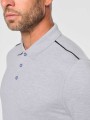 Polos à personnaliser WK. DESIGNED TO WORK Polo Day To Day contrasté manches courtes homme 