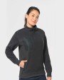 Laines polaires personnalisable WK. DESIGNED TO WORK Polaire écoresponsable col zippé unisexe