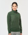 Laines polaires personnalisable WK. DESIGNED TO WORK Polaire écoresponsable col zippé unisexe